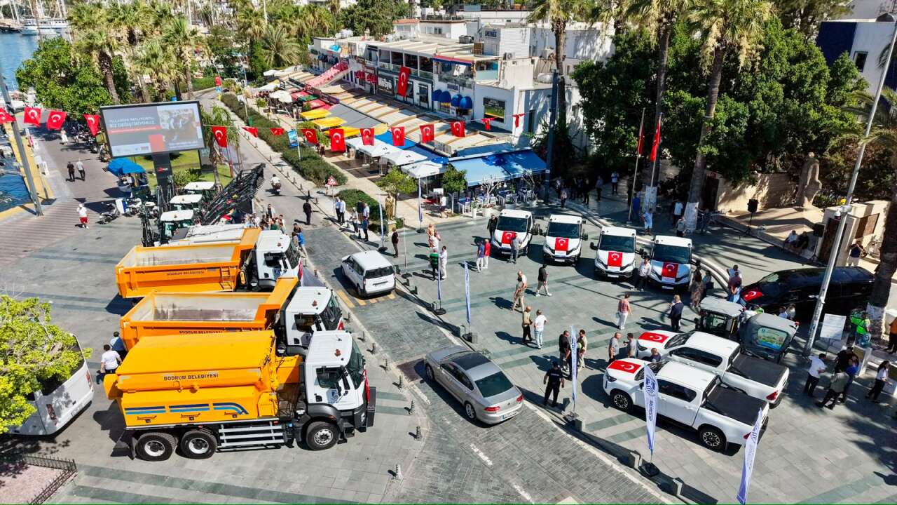Bodrum Belediyesi Filosunu Güçlendiriyor: 2026’da 15, Son İki Yılda Toplam 48 Yeni Araç Envantere Katıldı 4